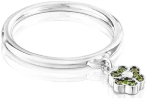 Anillo de plata con flor Tous nueva colección New Motif