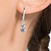 Swaroski pendientes. Ebarosky evarosky evaroski. Arracades Swarovski